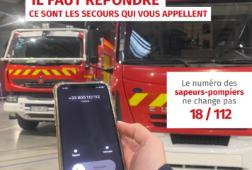 Nouveau numéro pour les services de secours