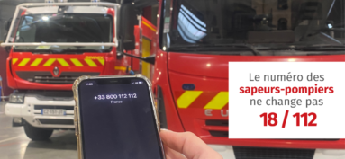 Nouveau numéro pour les services de secours